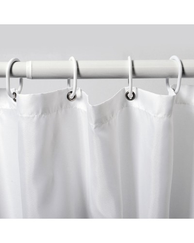 Штора для ванны WasserKRAFT Vils 240х200 SC-10203 Белая