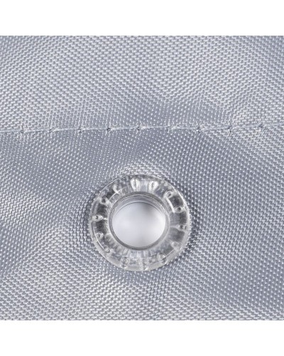 Штора для ванны WasserKRAFT Oder 240х200 SC-30503 Серая