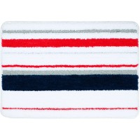 Коврик для ванной комнаты Fixsen Tomy 65х45 FX-5010R Красный Белый