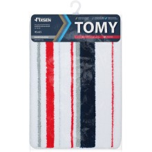 Коврик для ванной комнаты Fixsen Tomy 65х45 FX-5010R Красный Белый