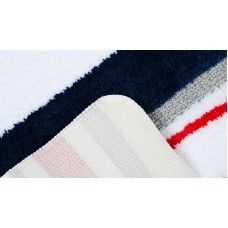 Коврик для ванной комнаты Fixsen Tomy 65х45 FX-5010R Красный Белый