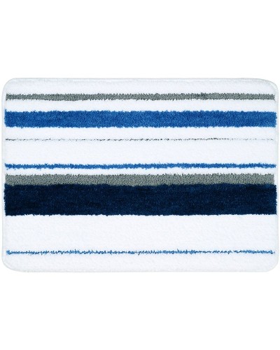Коврик для ванной комнаты Fixsen Dony 65х45 FX-5011C Синий Белый