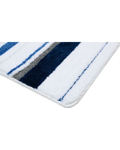 Коврик для ванной комнаты Fixsen Dony 65х45 FX-5011C Синий Белый
