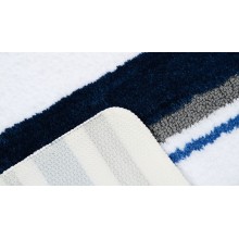 Коврик для ванной комнаты Fixsen Dony 65х45 FX-5011C Синий Белый