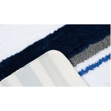 Коврик для ванной комнаты Fixsen Dony 65х45 FX-5011C Синий Белый