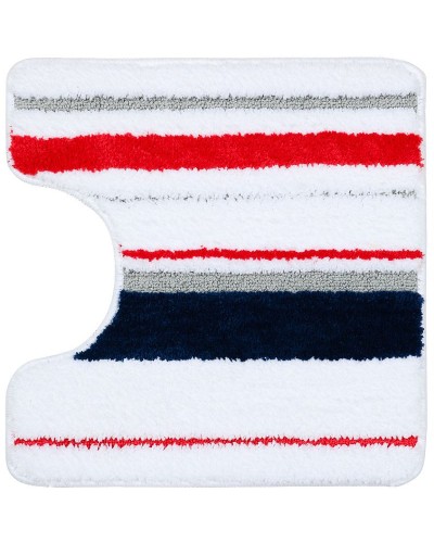 Коврик для туалета Fixsen Tomy 45х45 FX-5010U Красный Белый