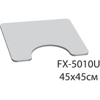 Коврик для туалета Fixsen Tomy 45х45 FX-5010U Красный Белый