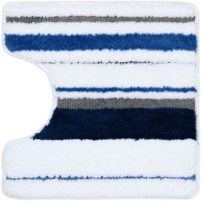 Коврик для туалета Fixsen Dony 45х45 FX-5011U Синий Белый