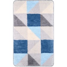 Коврик для ванной комнаты Fixsen Visa 80х50 FX-5005X Серый Голубой