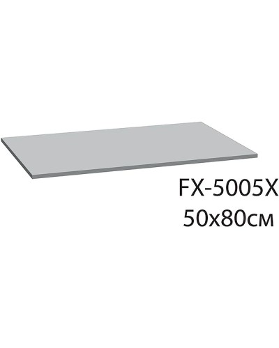 Коврик для ванной комнаты Fixsen Visa 80х50 FX-5005X Серый Голубой