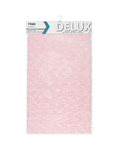 Коврик для ванной комнаты Fixsen Delux 120х70 FX-9040B Розовый