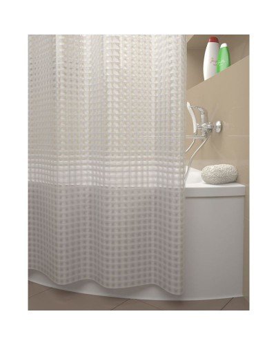 Штора для ванны Iddis Stereo Square 180x200 Прозрачная