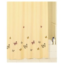 Штора для ванны Iddis Butterfly 200x200 Желтая