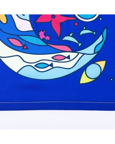 Штора для ванны WasserKRAFT Salm 180х200 SC-13101 Мультицвет