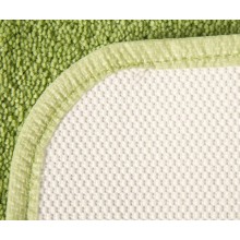 Коврик для ванной комнаты WasserKRAFT Kammel 80х50 BM-1201 Зеленый