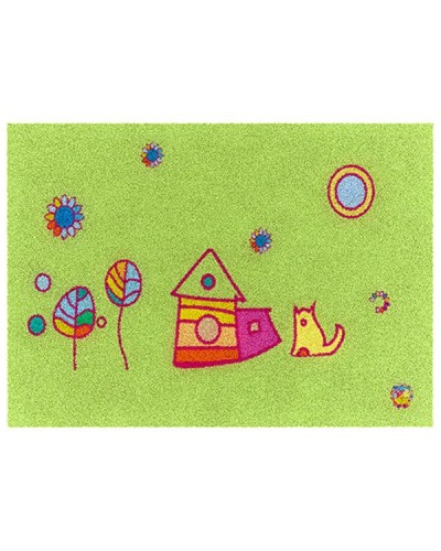 Коврик для ванной комнаты WasserKRAFT Kammel 80х50 BM-1201 Зеленый