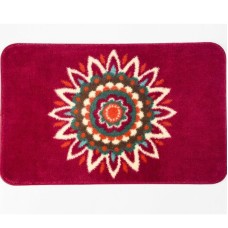 Коврик для ванной комнаты WasserKRAFT Isen 80х50 BM-4002 Цветок