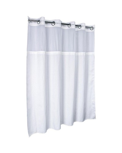 Штора для ванны Fixsen FX-3319E 180х180 Белая