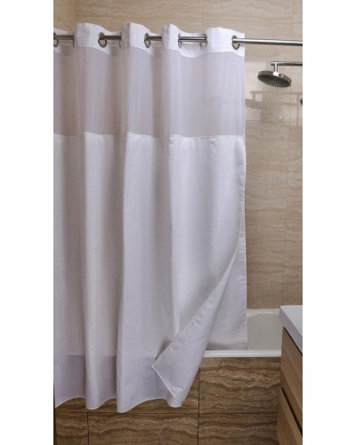 Штора для ванны Fixsen FX-3319E 180х180 Белая