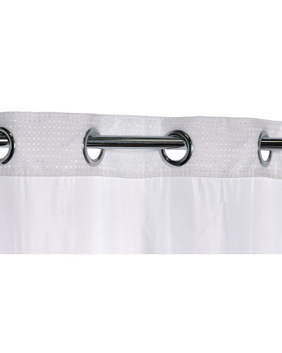 Штора для ванны Fixsen FX-3319E 180х180 Белая