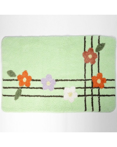Коврик для ванной комнаты WasserKRAFT Lippe 90х60 BM-6505 Зеленый