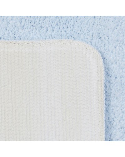 Коврик для ванной комнаты WasserKRAFT Vils 75х45 BM-1081 Голубой