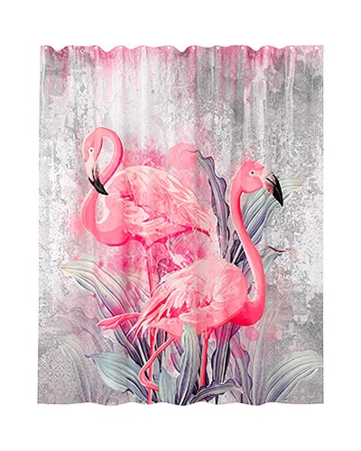 Штора для ванны WasserKRAFT Lossa 180х200 SC-81104 разноцветная