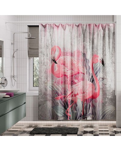 Штора для ванны WasserKRAFT Lossa 180х200 SC-81104 разноцветная