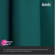 Штора для ванны Iddis Promo 180х200 P04PE18i11 Темно-зеленая