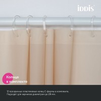 Штора для ванны Iddis Promo 180х200 P01PE18i11 Бежевая