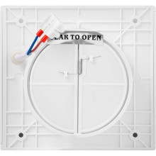 Вытяжной вентилятор Electrolux Rainbow EAFR-100 НС-1139018 Silver