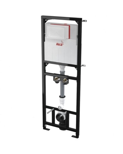 Монтажная рама Alcaplast A108F/1500 для видуара и смесителя Черная