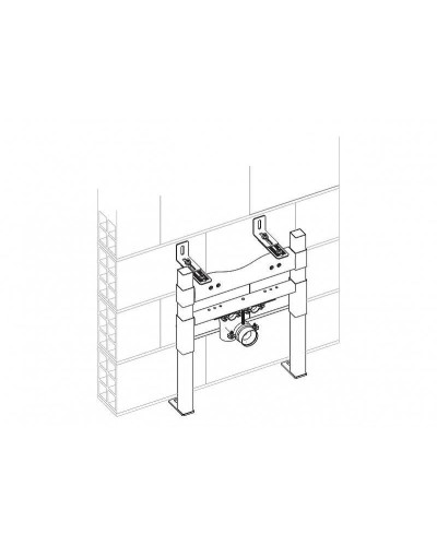 Инсталляция BelBagno BB024-BD для биде с крепежом