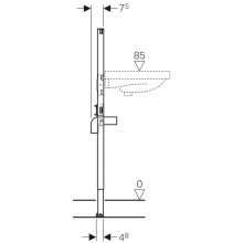 Монтажный элемент для умывальника, H112, Geberit Duofix 111.430.00.1