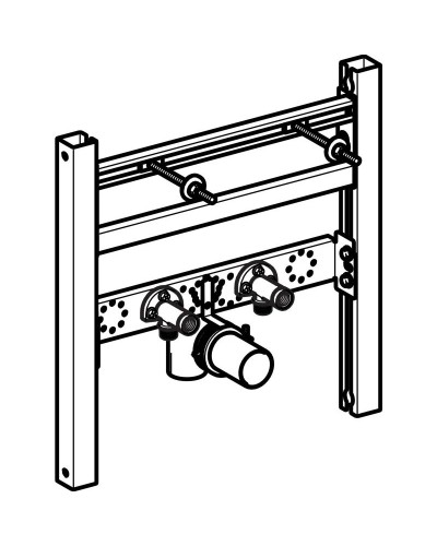 Монтажный элемент для умывальника, H50, Geberit Duofix 111.464.00.1