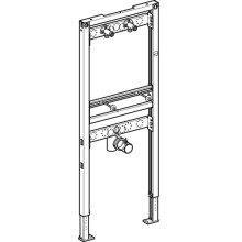 Монтажный элемент для умывальника, H130, настенный смеситель наружного монтажа Geberit Duofix 111.452.00.1
