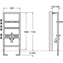 Инсталляционная система для раковины Roca Doplo 7.8900.9.300.0