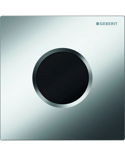 Система электронного управления смывом писсуара, питание от сети, защитная крышка типа 01 Geberit матовый хром 116.021.46.5