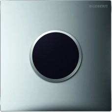 Система электронного управления смывом писсуара, питание от сети, защитная крышка типа 10 Geberit глянцевый хром/матовый хром 116.025.KH.1