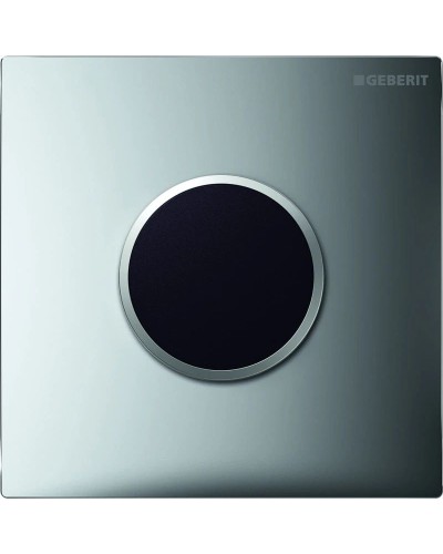 Система электронного управления смывом писсуара, питание от сети, защитная крышка типа 10 Geberit глянцевый хром/матовый хром 116.025.KH.1