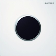 Система электронного управления смывом писсуара, питание от сети, защитная крышка типа 10 Geberit белый/глянцевый хром 116.025.KJ.1