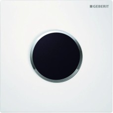 Система электронного управления смывом писсуара, питание от сети, защитная крышка типа 10 Geberit белый/глянцевый хром 116.025.KJ.1