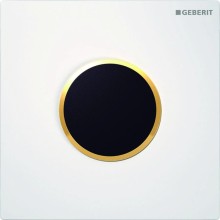 Система электронного управления смывом писсуара, питание от сети, защитная крышка типа 10 Geberit белый/позолота 116.025.KK.1
