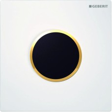 Система электронного управления смывом писсуара, питание от сети, защитная крышка типа 10 Geberit белый/позолота 116.025.KK.1