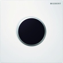 Система электронного управления смывом писсуара, питание от сети, защитная крышка типа 10 Geberit белый/матовый хром 116.025.KL.1