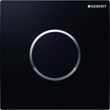 Система электронного управления смывом писсуара, питание от сети, защитная крышка типа 10 Geberit черный/глянцевый хром 116.025.KM.1