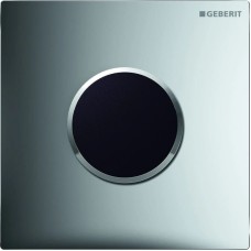 Система электронного управления смывом писсуара, питание от сети, защитная крышка типа 10 Geberit матовый хром/глянцевый хром 116.025.KN.1