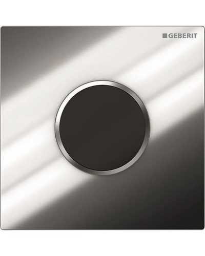 Система электронного управления смывом писсуара, питание от батарей, защитная крышка типа 10 Geberit глянцевый хром/матовый хром 116.035.KH.1