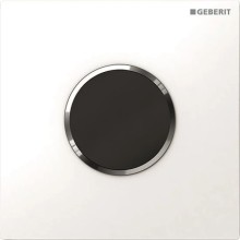 Система электронного управления смывом писсуара, питание от батарей, защитная крышка типа 10 Geberit белый/глянцевый хром 116.035.KJ.1