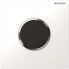 Система электронного управления смывом писсуара, питание от батарей, защитная крышка типа 10 Geberit белый/глянцевый хром 116.035.KJ.1